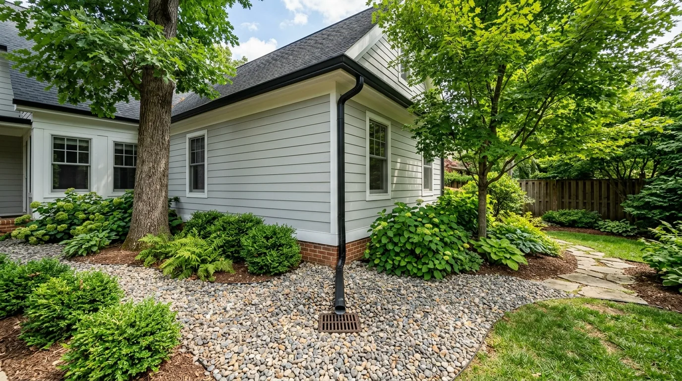 Stepping Stone Drain Route